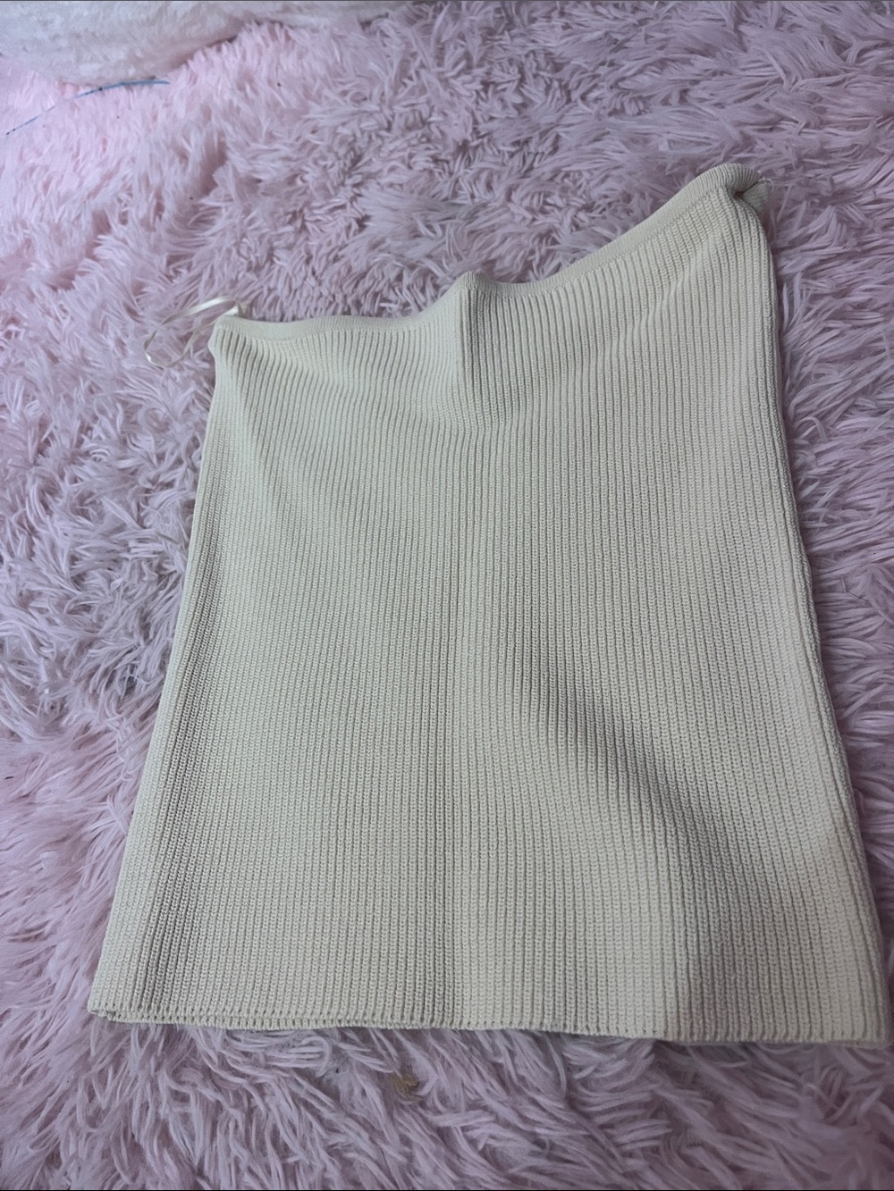 Solai cream tube top